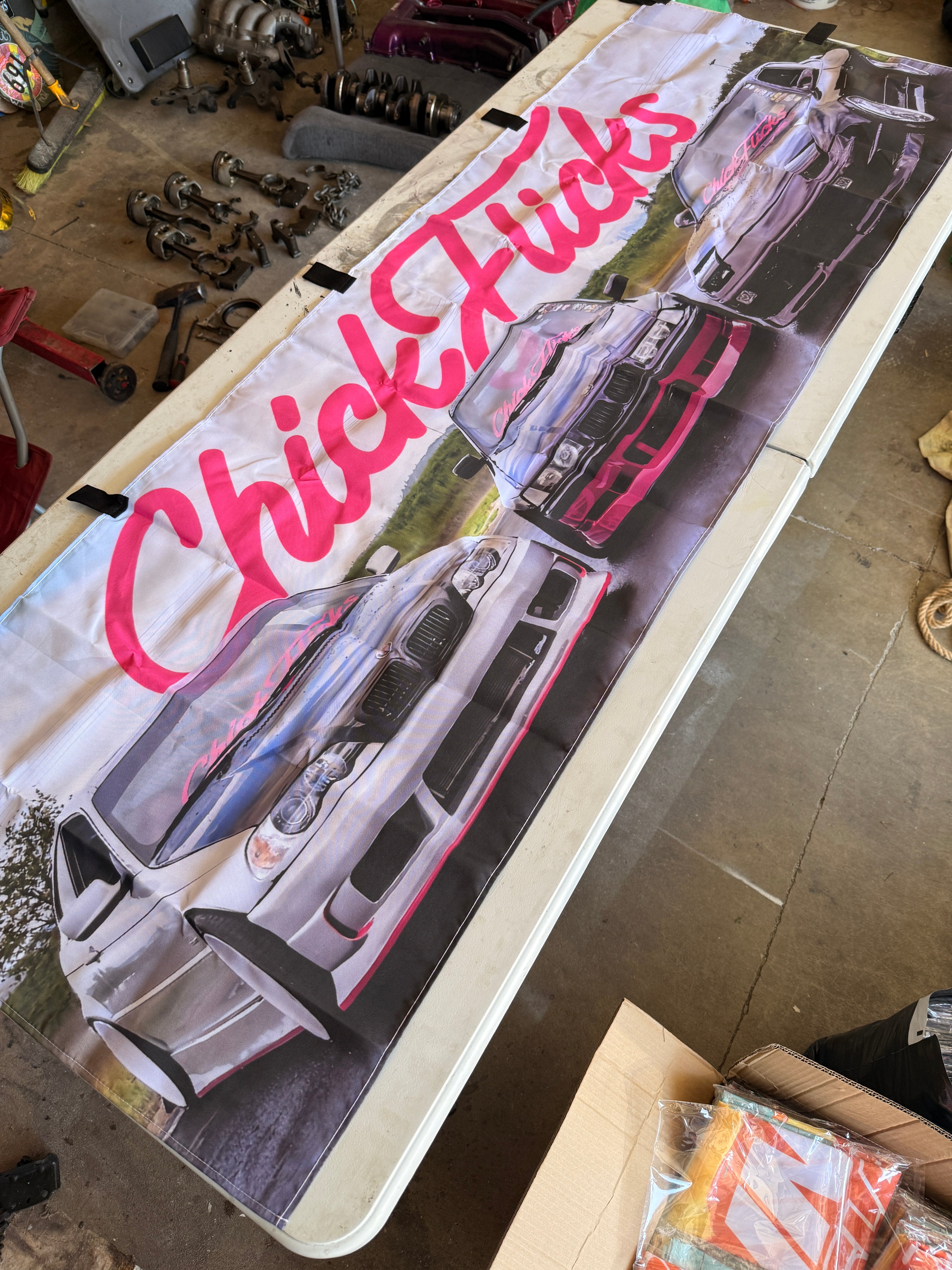 ChickFlicks Nobori Flag