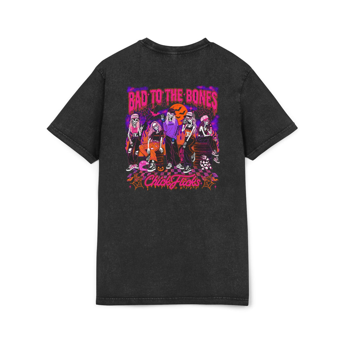 Acid Wash Oversized TShirt GLOW IN THE DARK